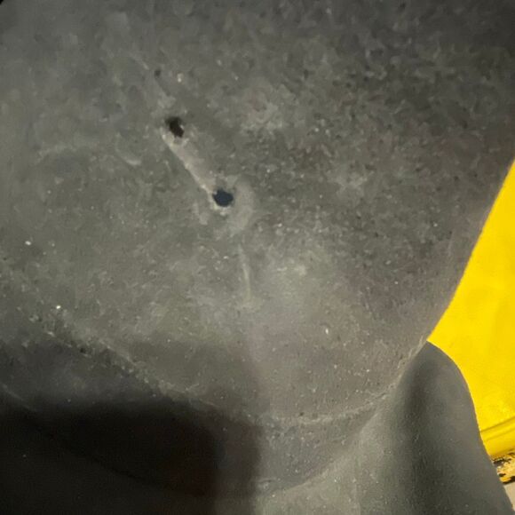 Henschel Black Suede Leather Outback Hat – Made in USA Size Medium Vintage - Picture 7 of 7